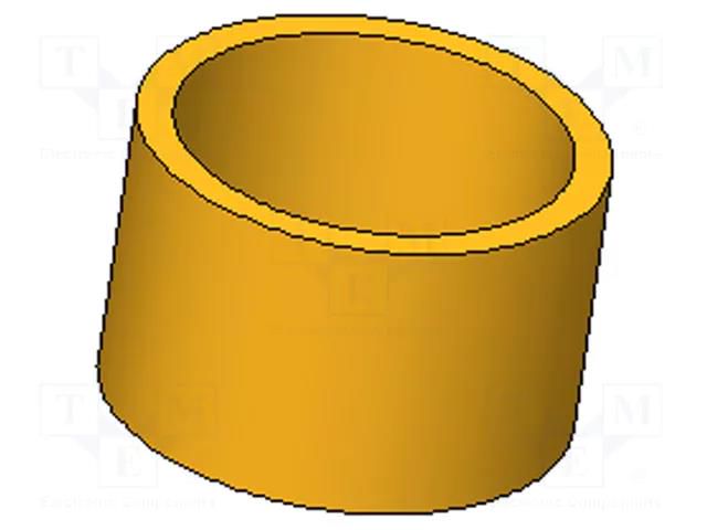 Sleeve for test probe; Contacts: brass; GKS-113; L: 2mm INGUN DS-11302