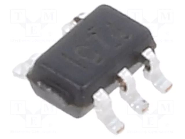 IC: digital; buffer,non-inverting; Ch: 1; CMOS; SMD; SC70; -40÷125°C TEXAS INSTRUMENTS SN74LVC1G17DCKR