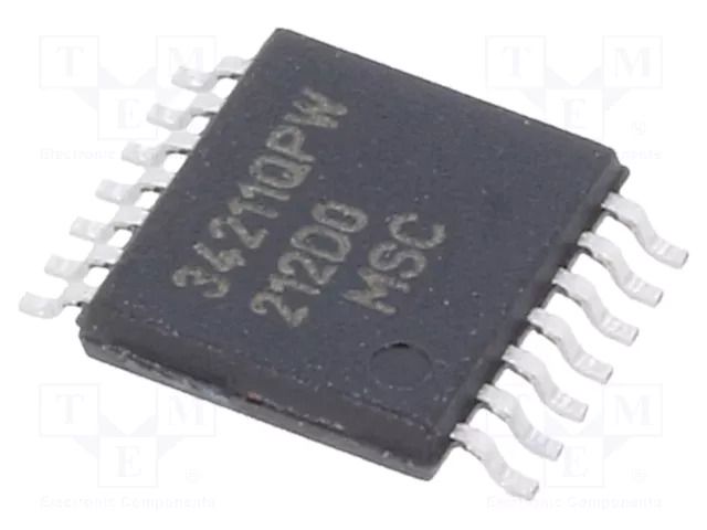 IC: driver/sensor; inductive position sensors; analog,PWM MICROCHIP TECHNOLOGY LX34211QPW-TR