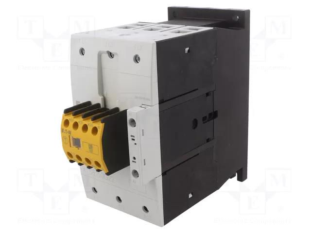 Contactor: 3-pole; NO x3; Auxiliary contacts: NC x2,NO x2; 150A EATON ELECTRIC DILMS150-22-230VAC