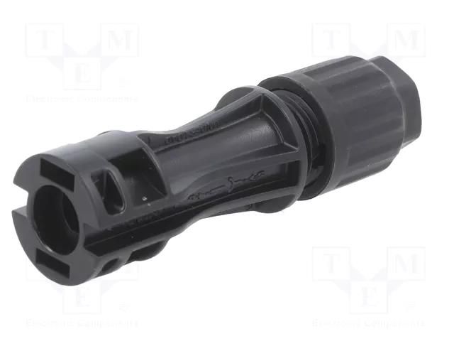 Connector: solar; male; 10mm2; with contacts; crimped; plug; 60A CABUR IS14242N