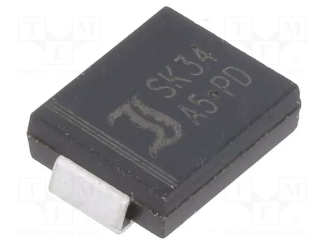 Diode: Schottky rectifying; SMC; SMD; 40V; 3A; reel,tape DIOTEC SEMICONDUCTOR SK34-AQ-DIO