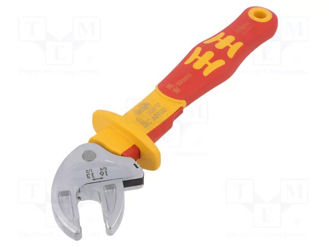 Wrench; insulated,adjustable,self-adjusting; Overall len: 190mm WERA WERA.05020152001