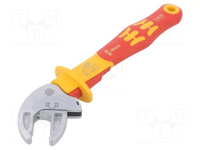 Wrench; insulated,adjustable,self-adjusting; Overall len: 226mm WERA WERA.05020153001