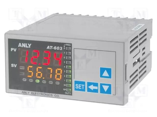 Module: regulator; temperature; SPST-NO; OUT 2: 4÷20mA; on panel ANLY ELECTRONICS AT603-6141000