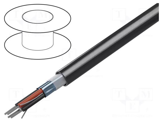 Wire; 2x2x24AWG; RS232,RS422; stranded; Cu; shielded,Al-PET foil BELDEN 9729NH.00500