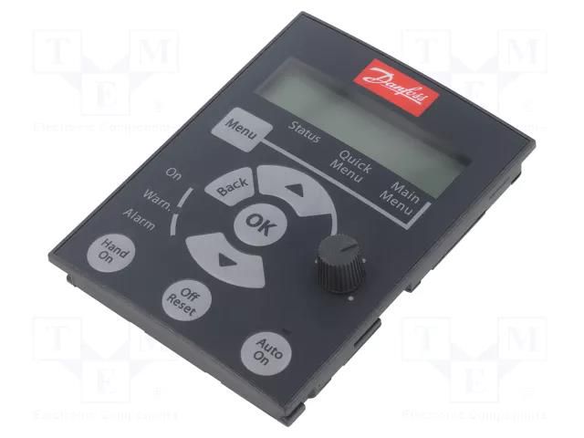 Control panel; VLT Micro Drive FC 51 DANFOSS 132B0101