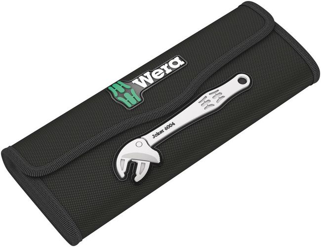 9451 Folding pouch for 4 Joker 6004 self-setting spanners, empty, Wera 05136531001