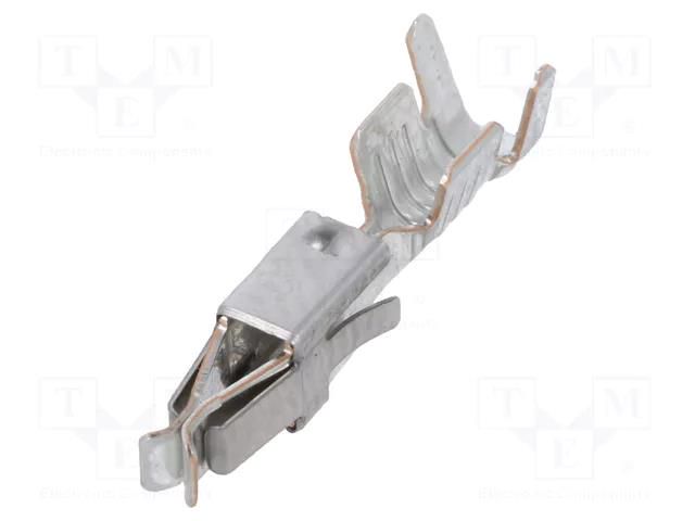 Contact; female; 2.8x0.8mm; bronze; tinned; 1÷2.5mm2; 16AWG÷13AWG TE Connectivity 927768-3