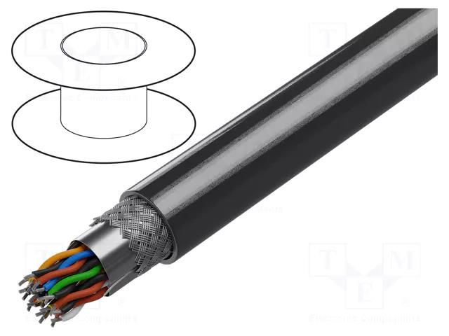 Wire; 13x2x28AWG; RS232,RS422; stranded; Cu; Insulation: PVC; 152m BELDEN 9813.060500
