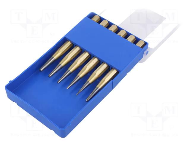 Kit: punches; 6pcs. RENNSTEIG REN.4241400