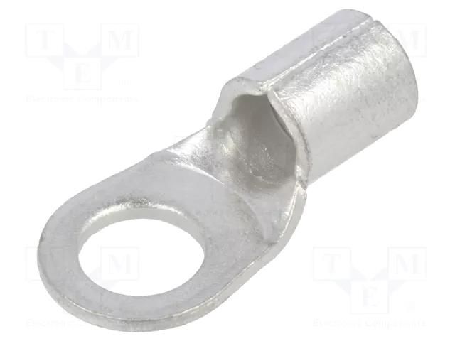 Tip: ring; M6; 10mm2; crimped; for cable; tinned; copper; 6.5mm ERKO KOA-6-10/100