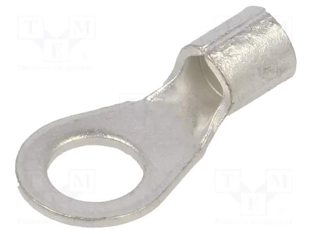 Tip: ring; M6; 4÷6mm2; crimped; for cable; tinned; copper; 6.5mm ERKO KOA-6-6/100