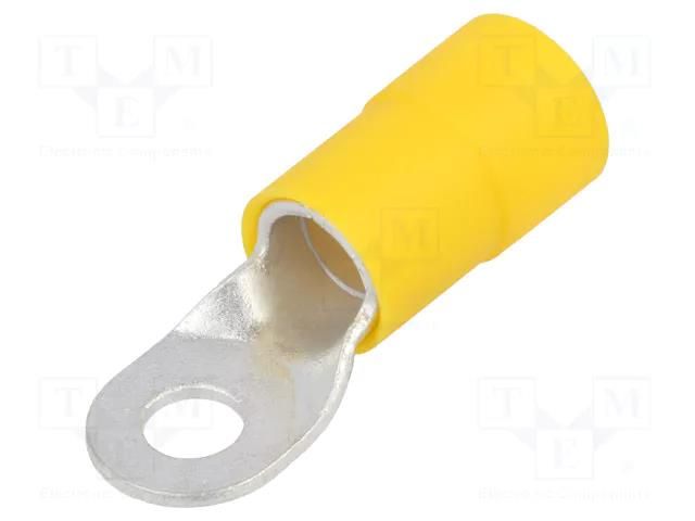 Tip: ring; M10; Ø: 11mm; 70mm2; crimped; for cable; insulated; tinned ERKO KOE-10-70/20