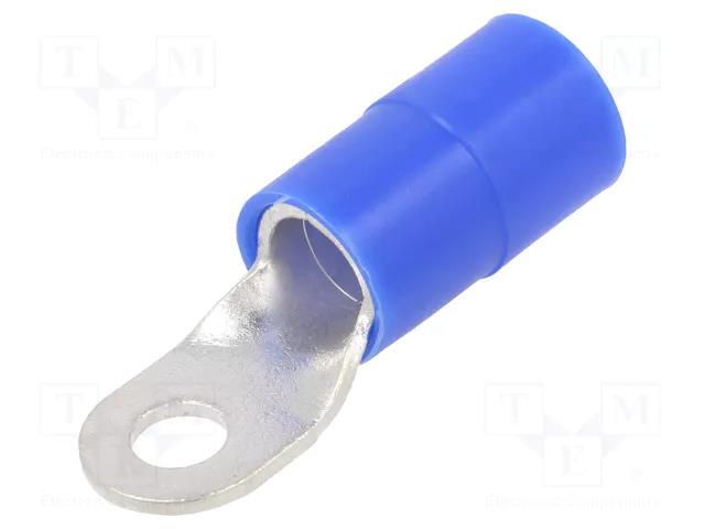 Tip: ring; M8; Ø: 8.5mm; 50mm2; crimped; for cable; insulated; tinned ERKO KOE-8-50/50