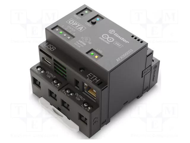 Dev.kit: Arduino Pro; Comp: ATECC608B,STM32H747XI; 12÷24VDC; IP20 ARDUINO AFX00003