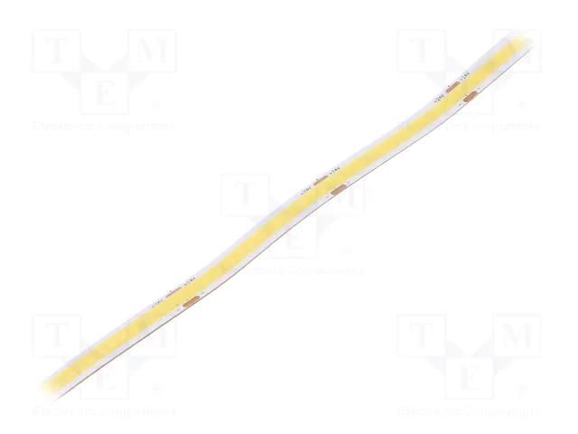 COB LED tape; white cold; 8mm; IP20; 160°; 8W/m; CRImin: 90; 24VDC FOSE COB-320-CW-24-8W