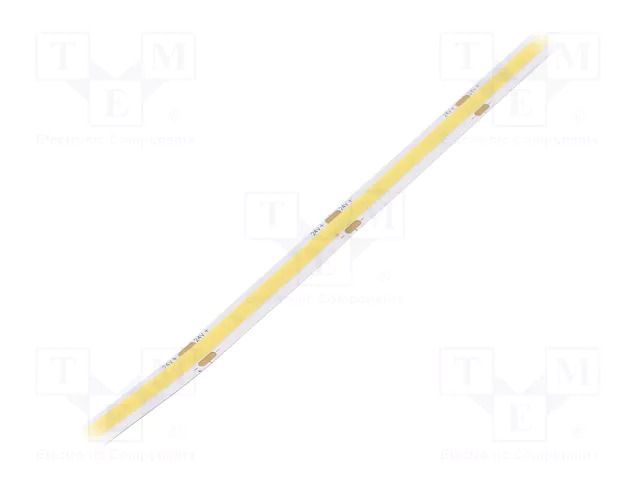 COB LED tape; white cold; 8mm; IP20; 160°; 10W/m; CRImin: 90; 24VDC FOSE COB-480-CW-24-10W