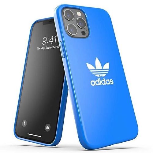 Adidas OR SnapCase Trefoil iPhone 12 Pro Max niebieski/blue 42291, Adidas 8718846084185 8718846084185