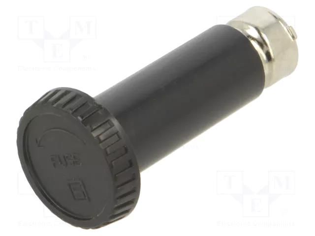 Adapter; 10A; black; 500VAC; UL94V-0; thermoplastic; -40÷85°C; IP40 SCHURTER 0031.1616