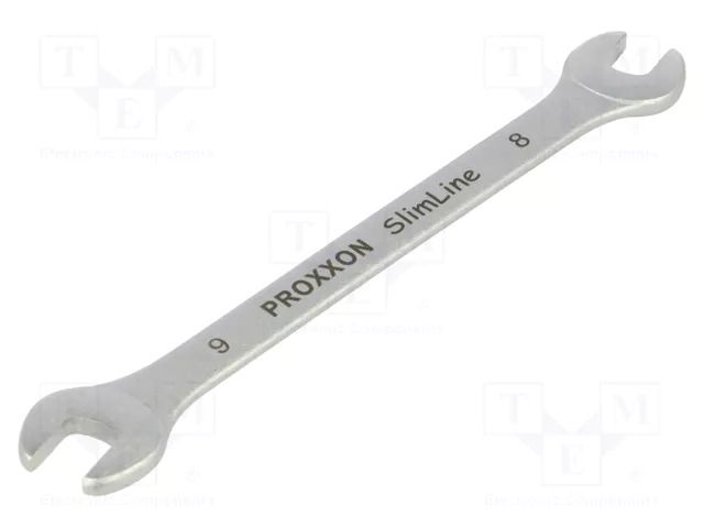 Wrench; spanner; 8mm,9mm; Chrom-vanadium steel; SlimLine PROXXON PR23832