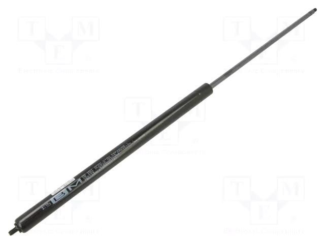 Gas spring; Thread: M6; L: 545mm; Øout: 18mm; Piston diam: 8mm; 300N PNEUMAT ST-250-300N-V-D8