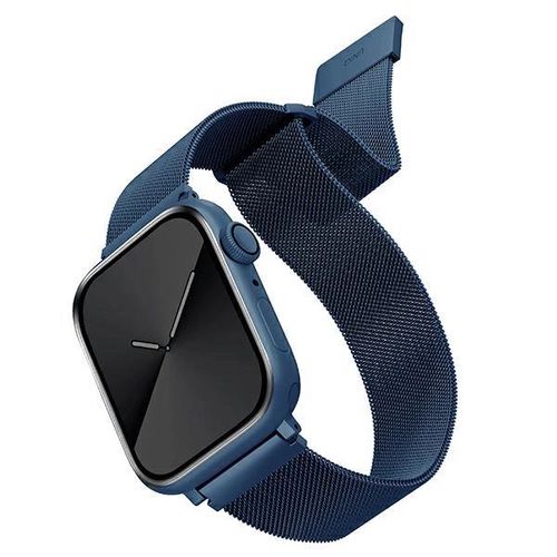 Uniq Dante Stainless Steel Strap for Apple Watch 1/2/3/4/5/6/7/8/SE/SE2 42/44/45mm - Blue, UNIQ 8886463679197 8886463679197