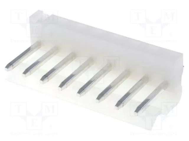 Connector: wire-board; socket; male; PIN: 8; 7A; 250V; straight; THT JOINT TECH A3960WV-08P