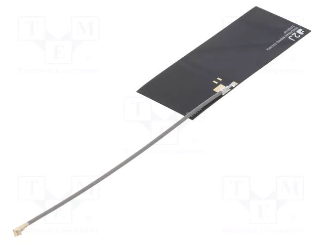 Antenna; ISM,LoRa,RF,SIGFOX,ZigBee; 2.7dBi,3.6dBi; glued; U.FL 2J Antennas F0415P010MC137UFL
