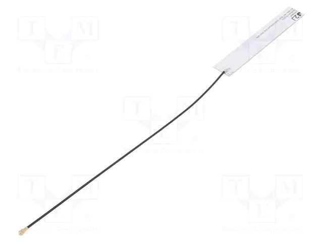 Antenna; 2G,3G,4G,5G,GSM,LTE; 0.5dBi,1.8dBi,2.2dBi,3.1dBi; U.FL 2J Antennas P0383P018MC137BUFL