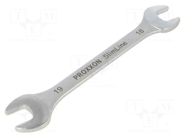 Wrench; spanner; 18mm,19mm; Chrom-vanadium steel; SlimLine PROXXON PR23846