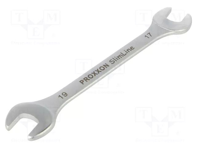 Wrench; spanner; 17mm,19mm; Chrom-vanadium steel; SlimLine PROXXON PR23848