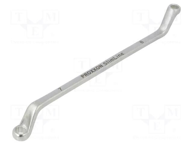 Wrench; box; 6mm,7mm; SlimLine PROXXON PR23870