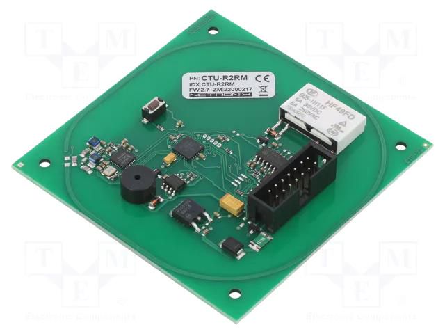 RFID reader; 5÷16V; RS232; antenna,buzzer; 79.5x79.5x12mm NETRONIX CTU-R2RM