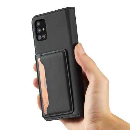 Magnet Card Case for Xiaomi Redmi Note 11 Pouch Card Wallet Card Holder Black, Hurtel 5907769342639 5907769342639