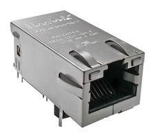 RJ45 CONNECTOR, JACK, 8P8C, 1PORT, TH 0826-1L1T-57-F