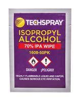 ISOPROPYL ALCOHOL WIPE, 140MM X 140MM 1608-50PK