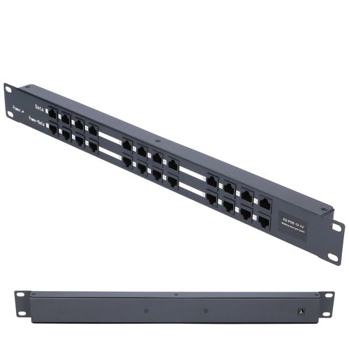 Extralink 12 Port | PoE Injector | 12x 100Mb/s RJ45, Rackmount, EXTRALINK EX.1971 5902560361971