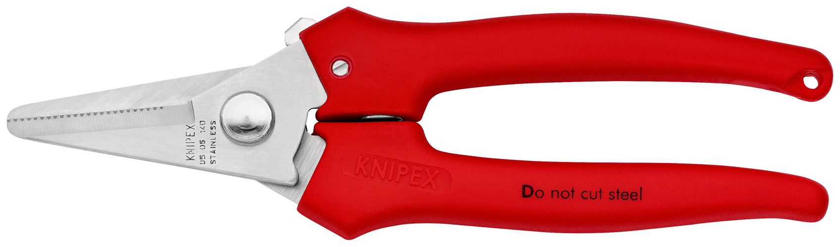 KNIPEX 95 05 140 Combination Shears plastic coated 140 mm 95 05 140 4003773019589