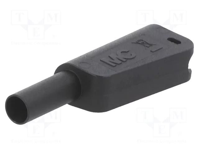 Accessories: case; 19A; black; 55.4mm; for banana plugs STÄUBLI KT-SL-4-39-21