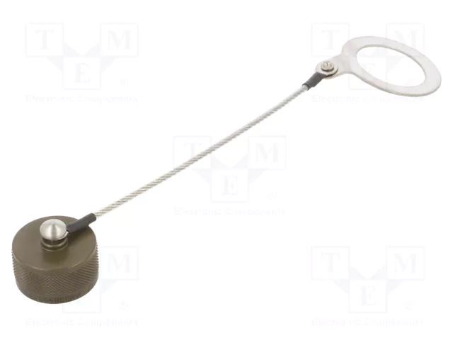 Protection cover; MIL-DTL-38999 Series III; size 13; olive AMPHENOL AIR D38999/33W13N