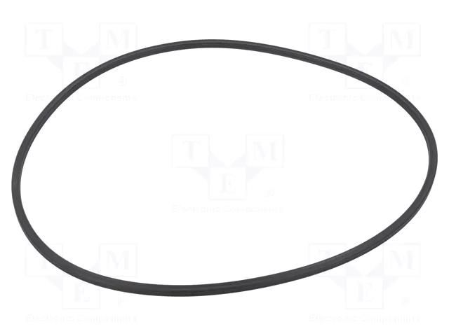 X-ring washer; NBR caoutchouc; Thk: 6.99mm; Øint: 240.67mm ORING USZCZELNIENIA TECHNICZNE X-240.67X6.99-NBR