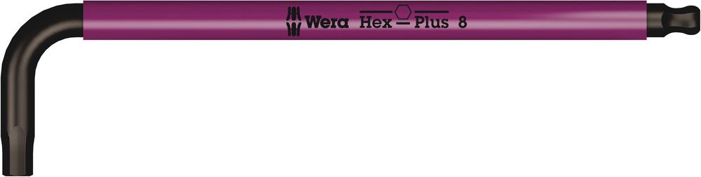 950 SPKL L-key Multicolour, metric, 8.0x195, Wera 05022614001