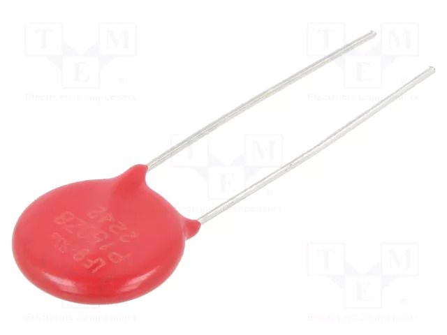 Varistor: metal-oxide; THT; 95VAC; 127VDC; 150V; 4.5kA; Ø14mm; 20J LITTELFUSE V150ZA8P