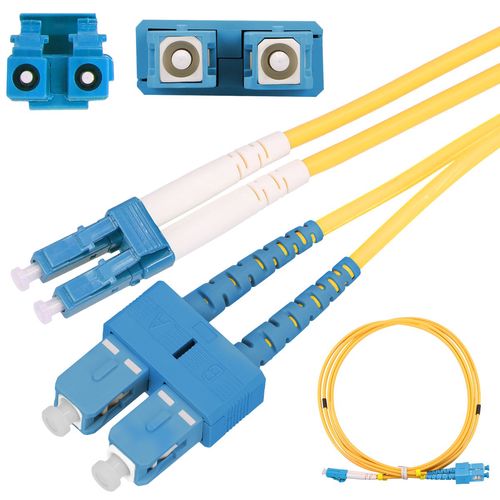 Extralink SC/UPC-LC/UPC | Patchcord | Single mode, Duplex, G657A1, 3mm, 1m, EXTRALINK EX.1742 5902560361742