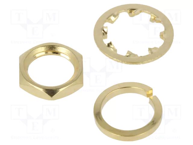 Washer + nut SR PASSIVES SMA-W/N