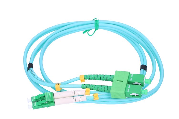 Extralink SC/APC-LC/APC | Patchcord | Multi Mode, OM3, Duplex, 3mm, 5m, EXTRALINK EX.1254 5902560361254