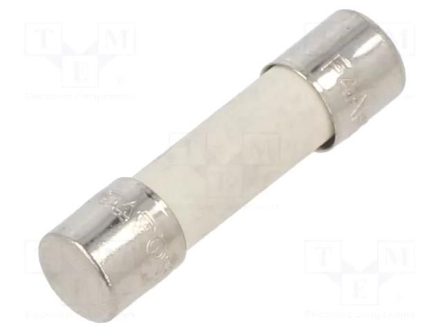 Fuse: fuse; 4A; 250VAC; quick blow; ceramic,cylindrical; 5x20mm EATON/BUSSMANN BK1-S501-4-R