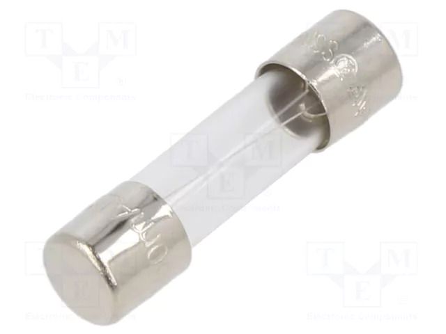 Fuse: fuse; 500mA; 250VAC; time-lag; cylindrical,glass; 5x20mm EATON/BUSSMANN BK1-S506-500-R