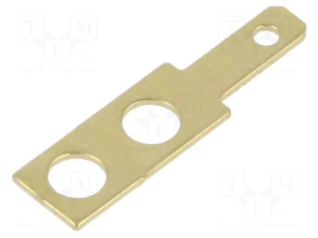 Terminal: ring; 2.8mm; 0.8mm; male; screw; tinned; straight VOGT 3778U05.60